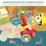 Tricycle lumineux