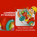 Tricycle lumineux