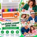 Stylo gel scintillant