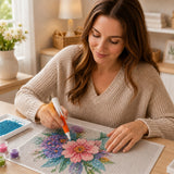 Stylo broderie diamant