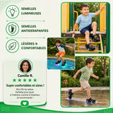 Sabots lumineux enfant
