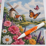 Stylo broderie diamant
