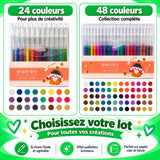 Stylo gel scintillant