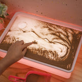Table créative sable
