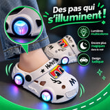 Sabots lumineux enfant