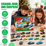 Calendrier avent voitures
