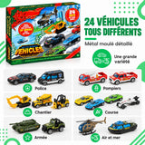Calendrier avent voitures
