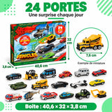 Calendrier avent voitures