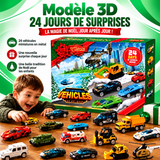 Calendrier avent voitures